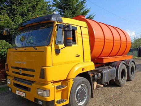 2014 КамАЗ 65116, жёлтый, 4000000 рублей, вид 2