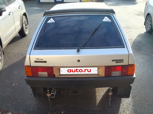 2002 Lada (ВАЗ) 21093i, серебристый, 90000 рублей - вид 5