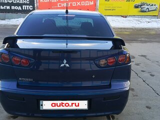 2008 Mitsubishi Lancer X, синий, 715000 рублей, вид 4