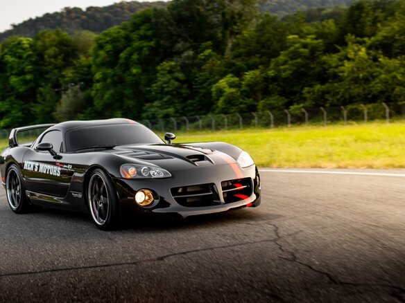 2010 Dodge Viper SRT-10 IV, чёрный - вид 8