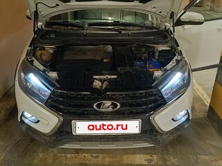 2018 Lada (ВАЗ) Vesta SW I, белый, 700000 рублей, вид 3