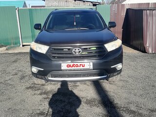 2011 Toyota Highlander II (XU40) Рестайлинг, чёрный, 1620000 рублей, вид 2