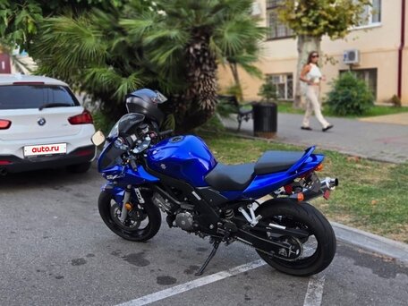 2007 Suzuki SV 650, синий, 430000 рублей, вид 2