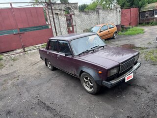 2006 Lada (ВАЗ) 2107, красный, 110000 рублей, вид 2