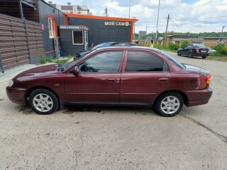 2006 Kia Spectra I Рестайлинг 2, красный, 169000 рублей, вид 2