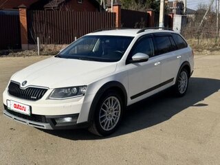 2015 Skoda Octavia Scout III (A7), белый, 1380000 рублей, вид 1