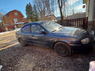 2006 Kia Spectra I Рестайлинг 2, синий, 250000 рублей, вид 4