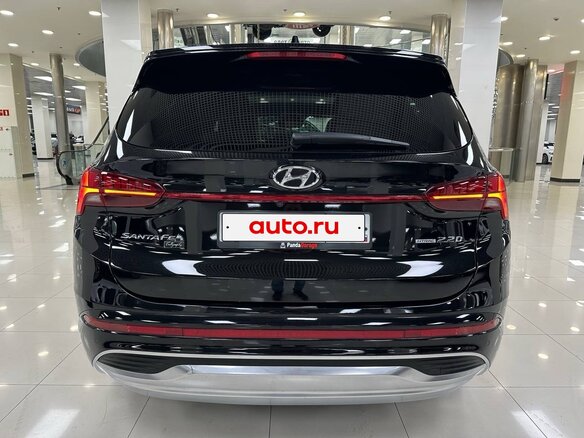 2021 Hyundai Santa Fe IV Рестайлинг, чёрный - вид 4