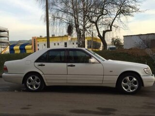 1998 Mercedes-Benz S-Класс 320 III (W140) Рестайлинг, белый, 2250000 рублей, вид 5