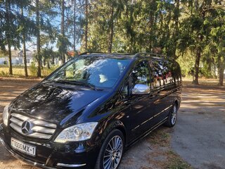 2011 Mercedes-Benz Viano Long L2 I (W639) Рестайлинг, чёрный, 3500000 рублей, вид 1