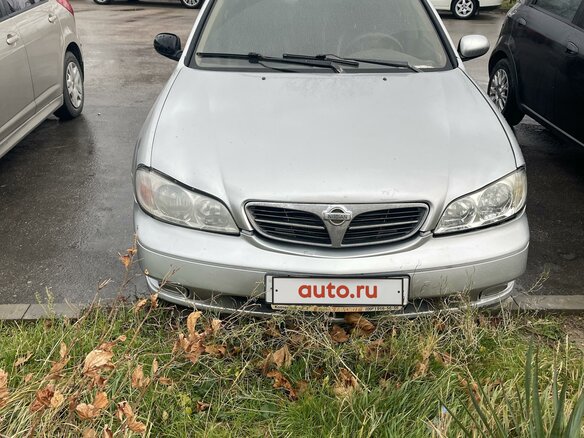 2001 Nissan Maxima V (A33), серебристый, 350000 рублей