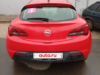 2013 Opel Astra GTC J Рестайлинг, красный, 800000 рублей, вид 2