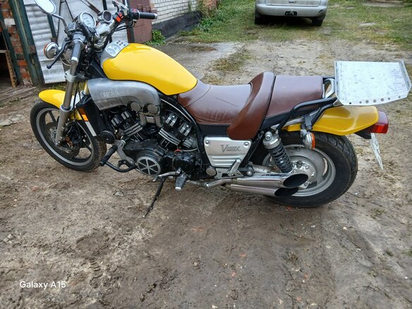 1988 Yamaha V-Max 1200, золотистый, 530000 рублей - вид 16