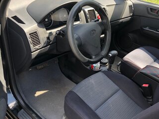 2008 Hyundai Getz I Рестайлинг, чёрный, 570000 рублей, вид 4