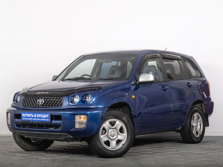 2001 Toyota RAV4 II (XA20), синий, 559000 рублей, вид 2