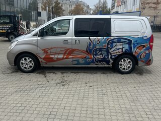 2010 Hyundai Grand Starex I, серебристый, 850000 рублей, вид 4