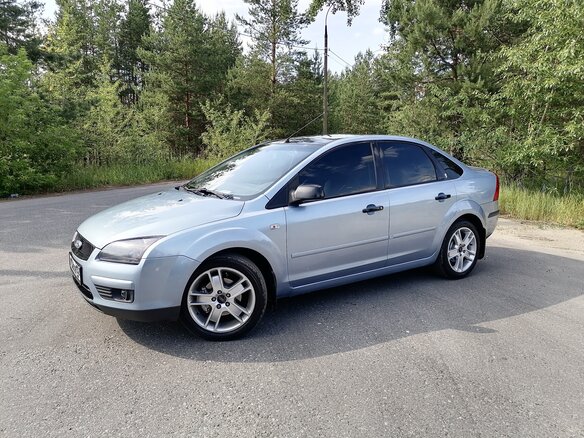 2006 Ford Focus II, голубой, 250000 рублей - вид 3