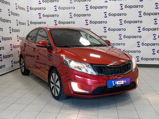 2011 Kia Rio 4-speed III, красный, 969000 рублей, вид 1