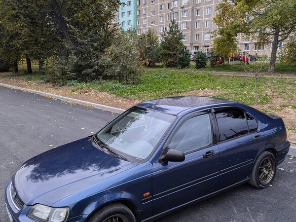 1996 Honda Civic VI, синий, 300000 рублей