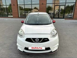 2016 Nissan March IV (K13) Рестайлинг, белый, 969000 рублей, вид 3