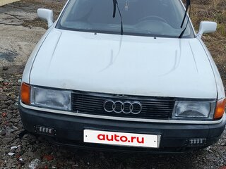 1989 Audi 80 IV (B3), белый, 65000 рублей, вид 2