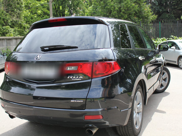 2006 Acura RDX I, чёрный - вид 2