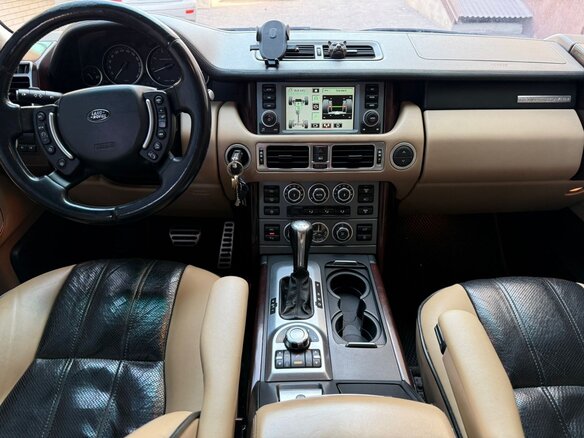 2008 Land Rover Range Rover Supercharged III Рестайлинг, чёрный, 1550000 рублей - вид 6