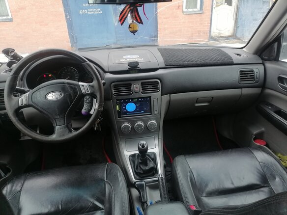 2007 Subaru Forester II Рестайлинг, чёрный, 850000 рублей - вид 9