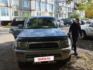 1996 Toyota Hilux Surf III, голубой, 1300000 рублей, вид 2