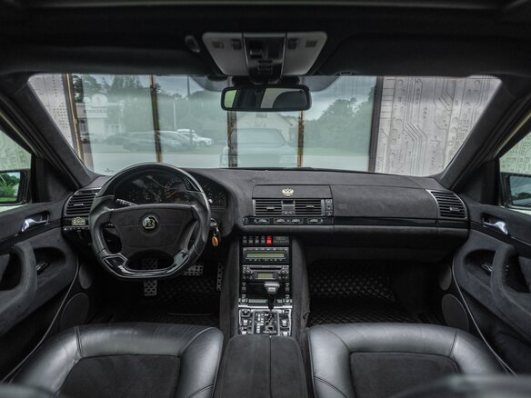 1998 Mercedes-Benz S-Класс 600 Long III (W140) Рестайлинг, чёрный - вид 38