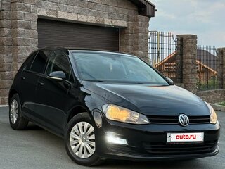 2013 Volkswagen Golf VII, чёрный, 870000 рублей, вид 2