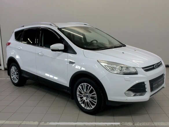 2013 Ford Kuga II, белый, 1250000 рублей - вид 1