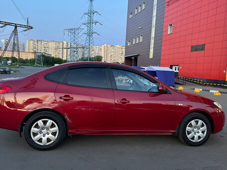 2007 Hyundai Elantra IV (HD), красный, 370000 рублей, вид 3