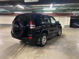 2008 Toyota Land Cruiser Prado 5-speed 120 Series Рестайлинг, чёрный, 1800000 рублей, вид 4
