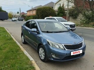 2012 Kia Rio 5-speed III, голубой, 487000 рублей, вид 2