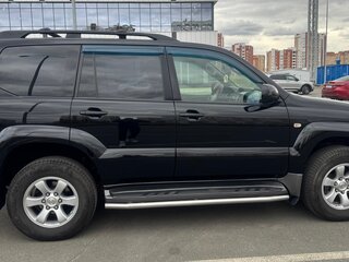 2007 Toyota Land Cruiser Prado 5-speed 120 Series, чёрный, 2350000 рублей, вид 3