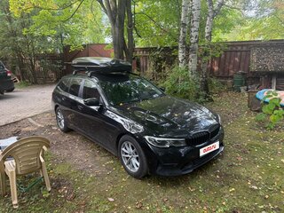 2020 BMW 3 серии 318d VII (G2x), чёрный, 3500000 рублей, вид 5