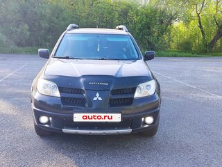 2007 Mitsubishi Outlander I, чёрный, 800000 рублей, вид 1