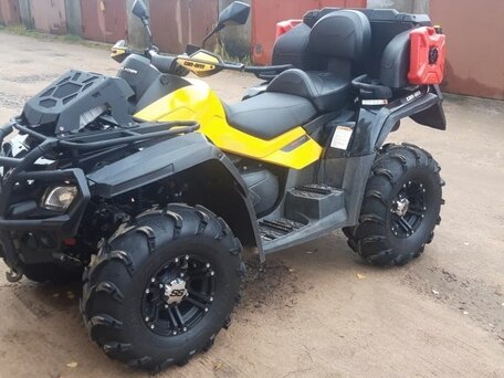 2012 BRP Can-Am Outlander 800, чёрный, 650000 рублей, вид 4