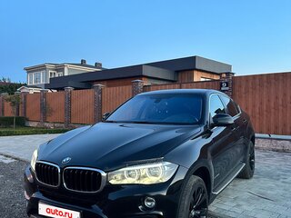 2016 BMW X6 30d II (F16), чёрный, 3500000 рублей, вид 1