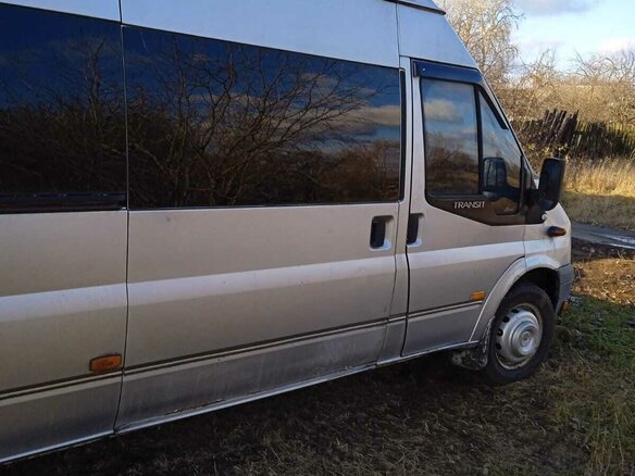 2006 Ford Transit, серебристый, 900000 рублей