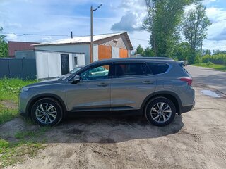 2019 Hyundai Santa Fe IV, серый, 2990000 рублей, вид 4
