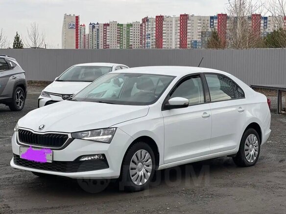 2020 Skoda Rapid II, белый, 1250000 рублей