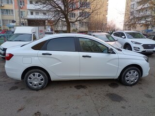 2019 Lada (ВАЗ) Vesta I, белый, 740000 рублей, вид 4