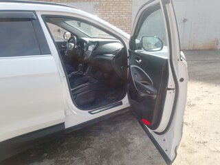 2014 Hyundai Santa Fe III, белый, 1500000 рублей, вид 4