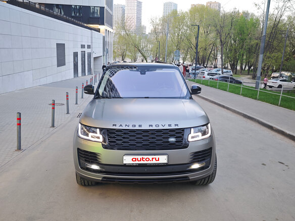 2018 Land Rover Range Rover IV Рестайлинг, бежевый, 7999908 рублей - вид 5
