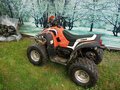 2013 Stels ATV-100, красный, 80000 рублей - вид 1