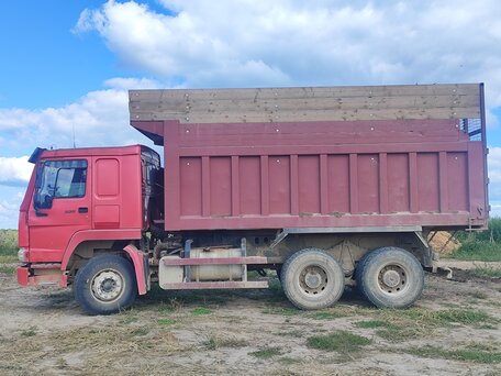 2007 Sinotruk Howo A5, красный, 1450000 рублей, вид 3
