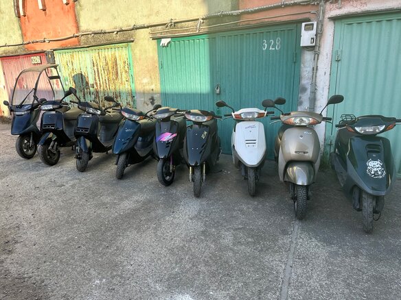 2000 Honda Dio, чёрный, 45000 рублей