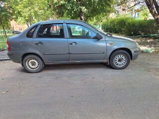 2008 Lada (ВАЗ) Kalina I, серый, 160000 рублей, вид 4